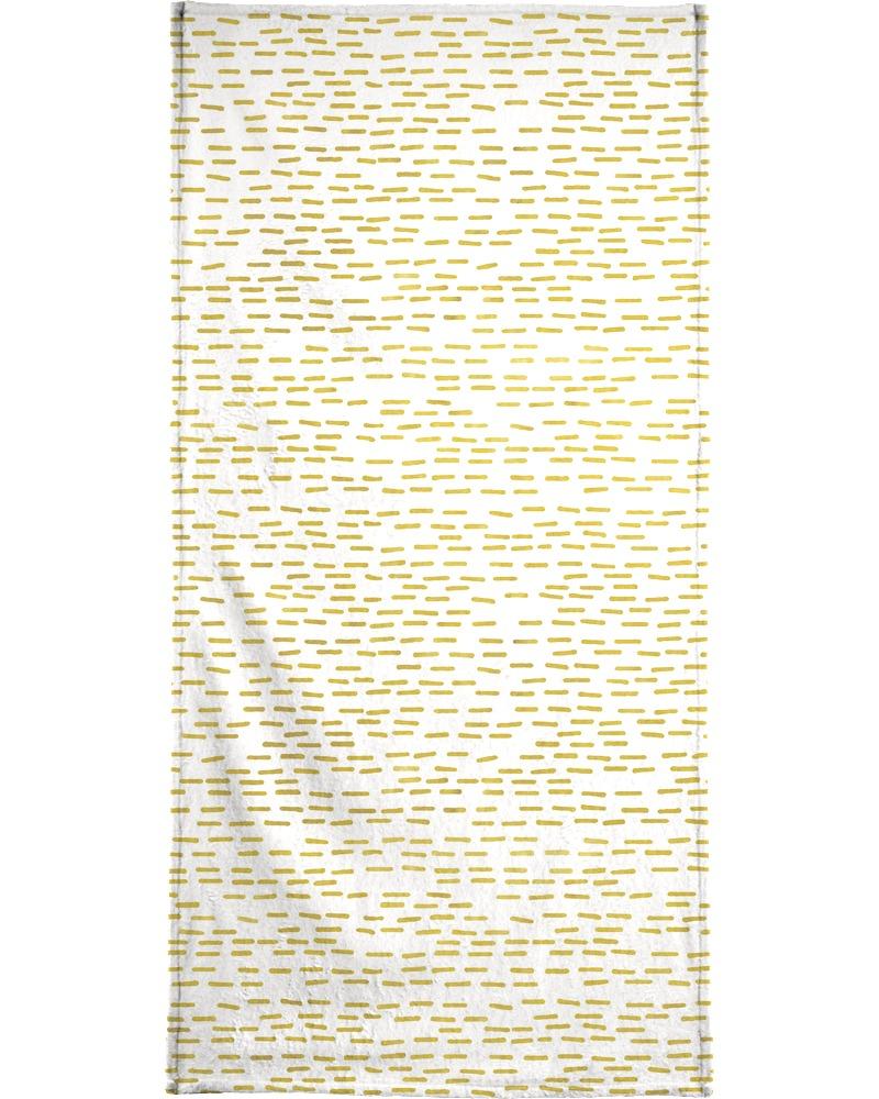 Serviette de plage en éponge-velours en Jaune/90x180 Serviette de plage en éponge-velours en Jaune/90x180