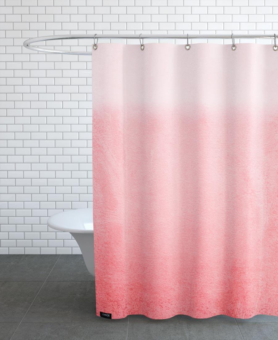 Rideau de douche en polyester en Rose & Rouge/150x200 Rideau de douche en polyester en Rose & Rouge/150x200