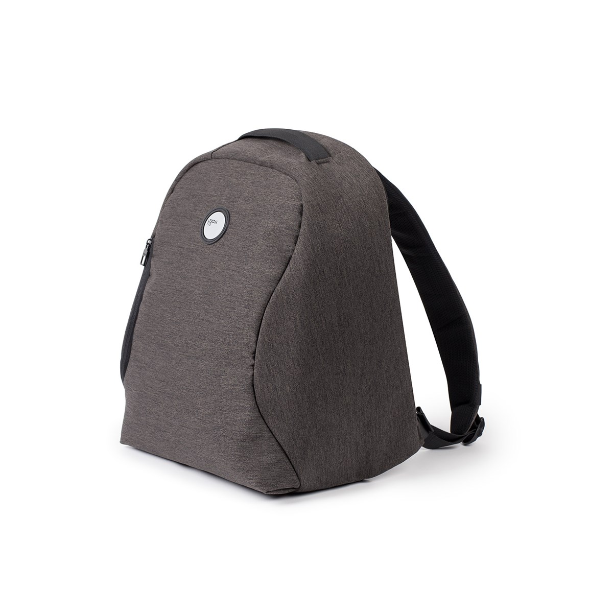 Sac à dos anti-vol en Laine vierge Gris chiné (photo) Sac à dos anti-vol en Laine vierge Gris chiné