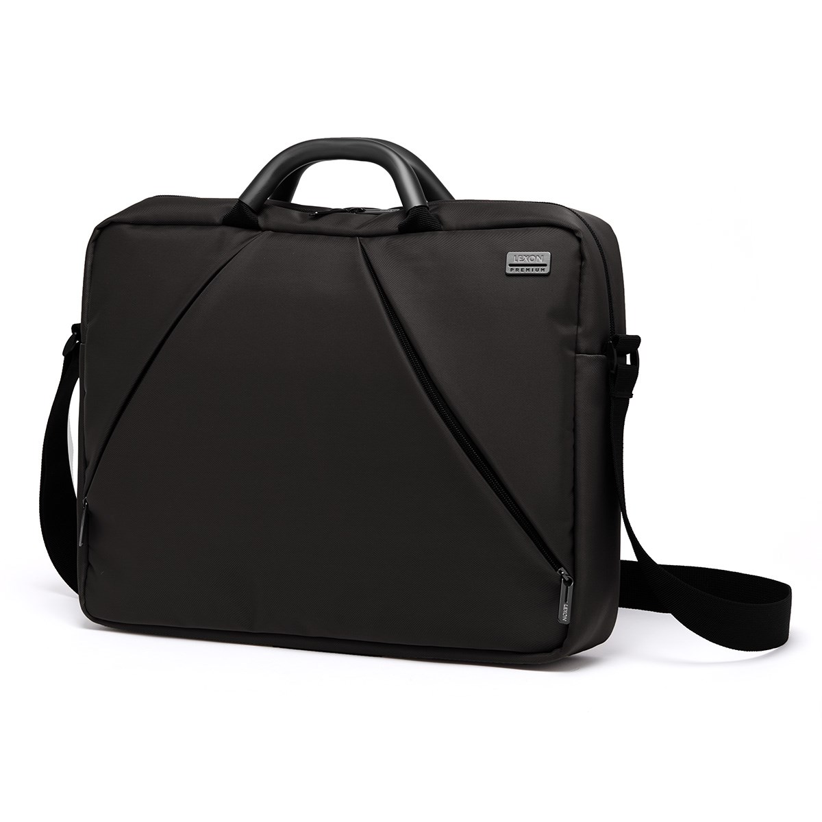 Porte-documents en PVC noir (photo) Porte-documents en PVC noir
