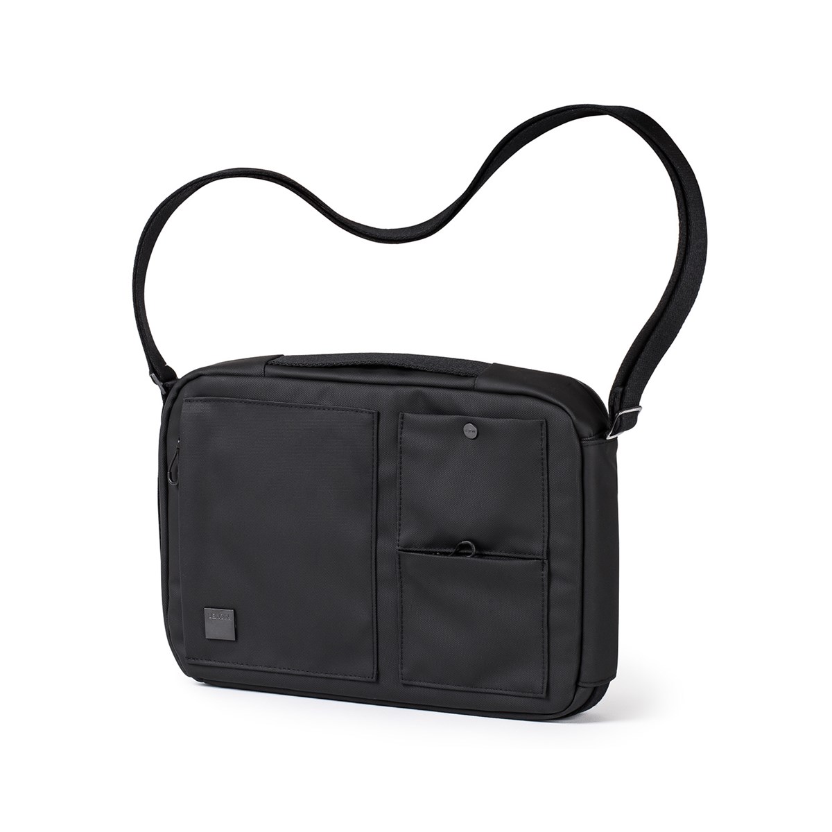Sac bandoulière et sac à dos en Polyester Noir (photo) Sac bandoulière et sac à dos en Polyester Noir