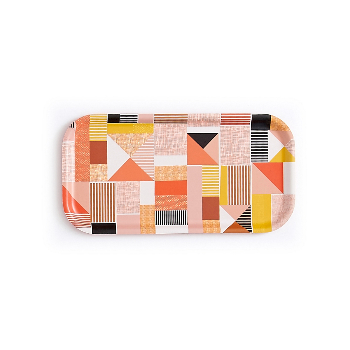 Plateau en bois Cubique 43x22 cm