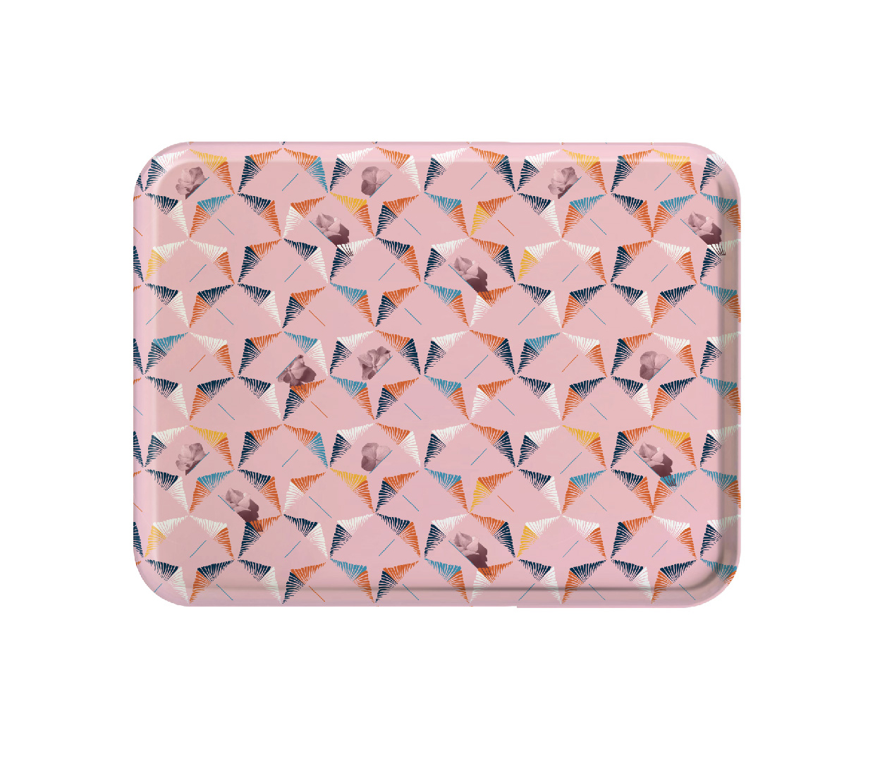 Plateau rectangulaire bois hortense 43x33 cm