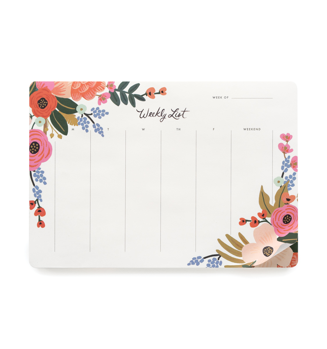 Bloc de bureau lively floral (photo) Bloc de bureau lively floral
