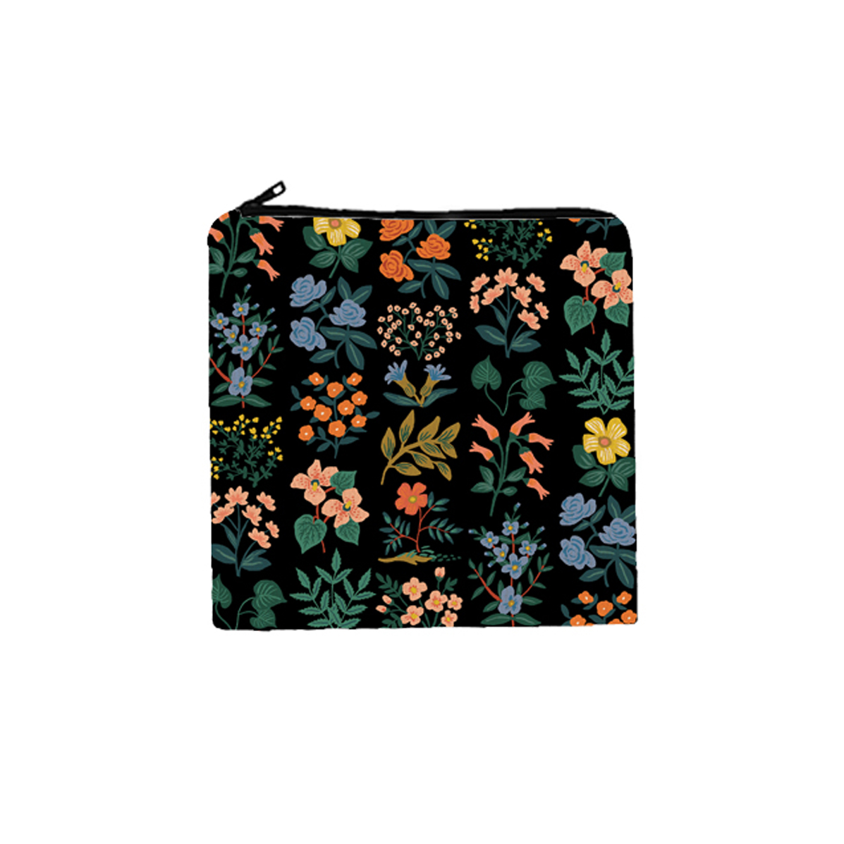 Trousse cosmétiques en coton Wildflower Black (photo) Trousse cosmétiques en coton Wildflower Black