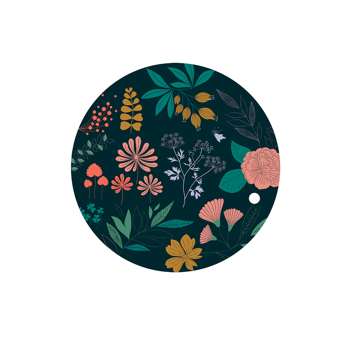 Dessous de plat en bois Herbier Dessous de plat en bois Herbier