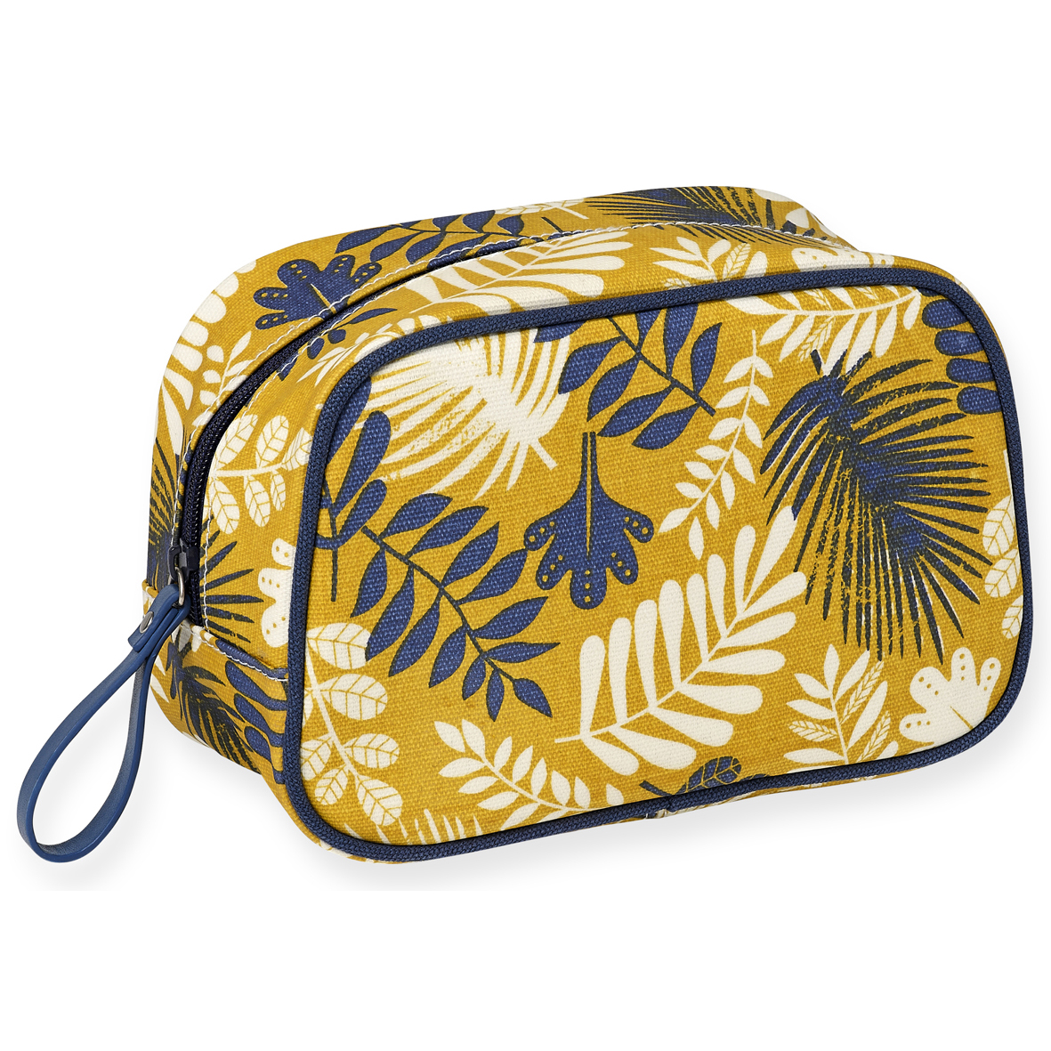 Trousse cosmétique enduite tropic (photo) Trousse cosmétique enduite tropic