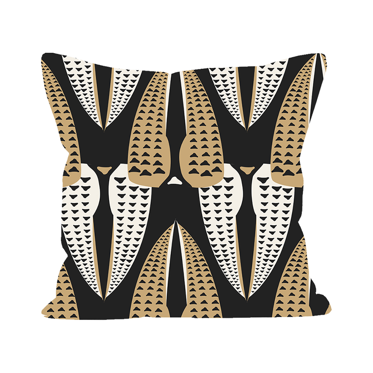 Coussin en coton 40x40cm scarabée Coussin en coton 40x40cm scarabée