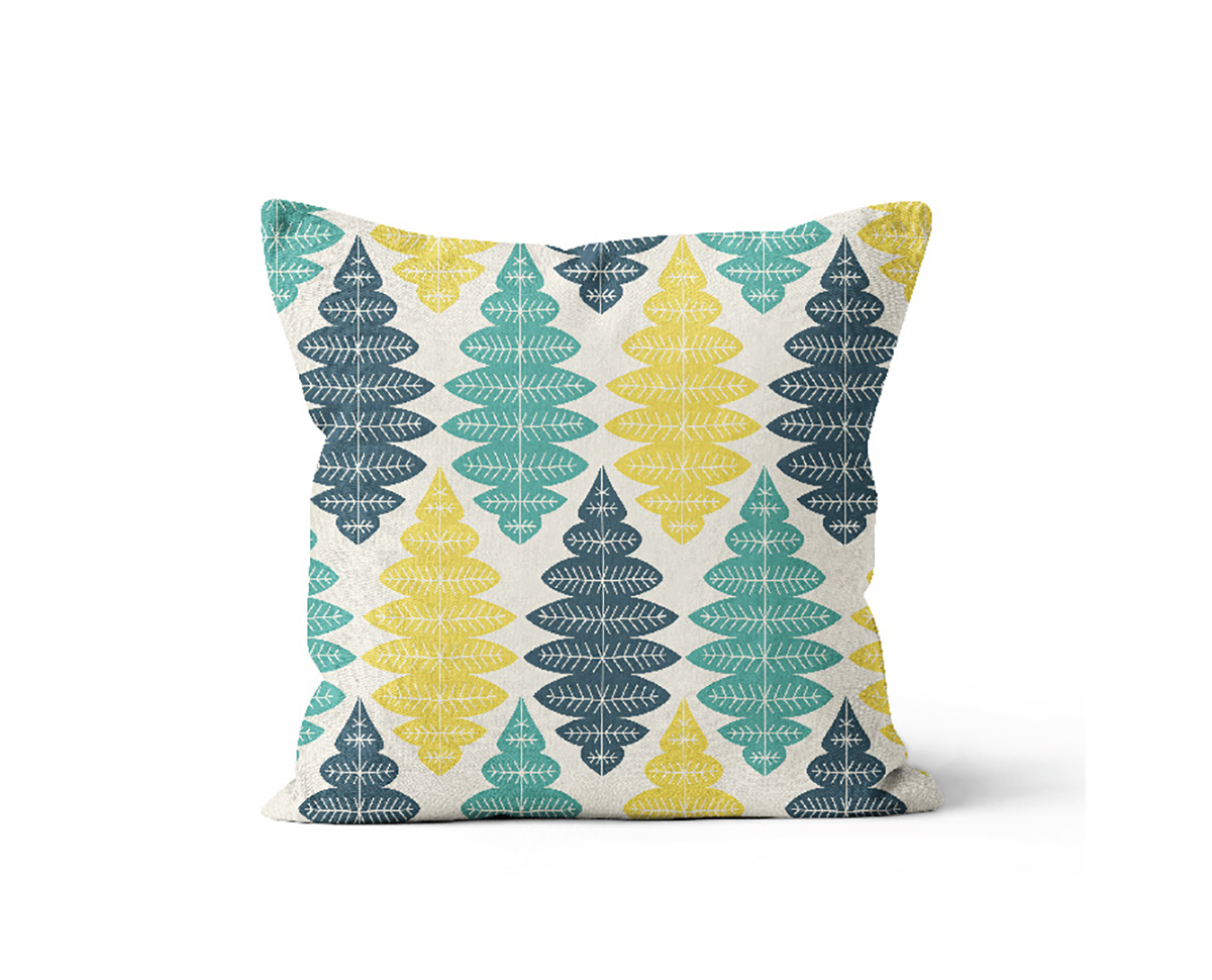 Coussin en coton 40x40 cm arabesque Coussin en coton 40x40 cm arabesque