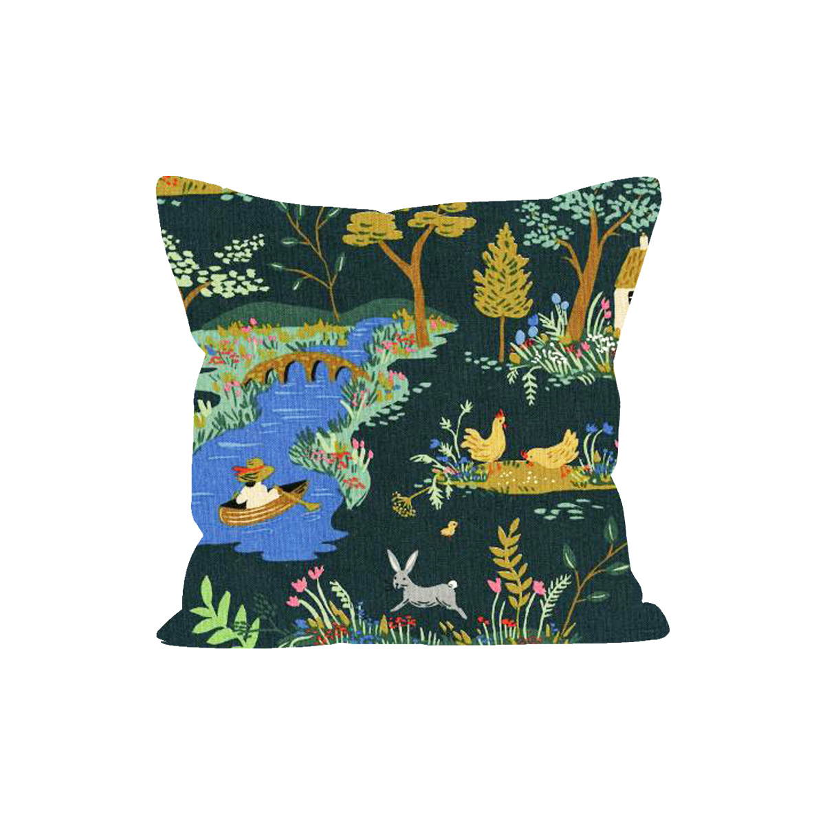 Coussin en coton 40x40 cm garden toile Coussin en coton 40x40 cm garden toile