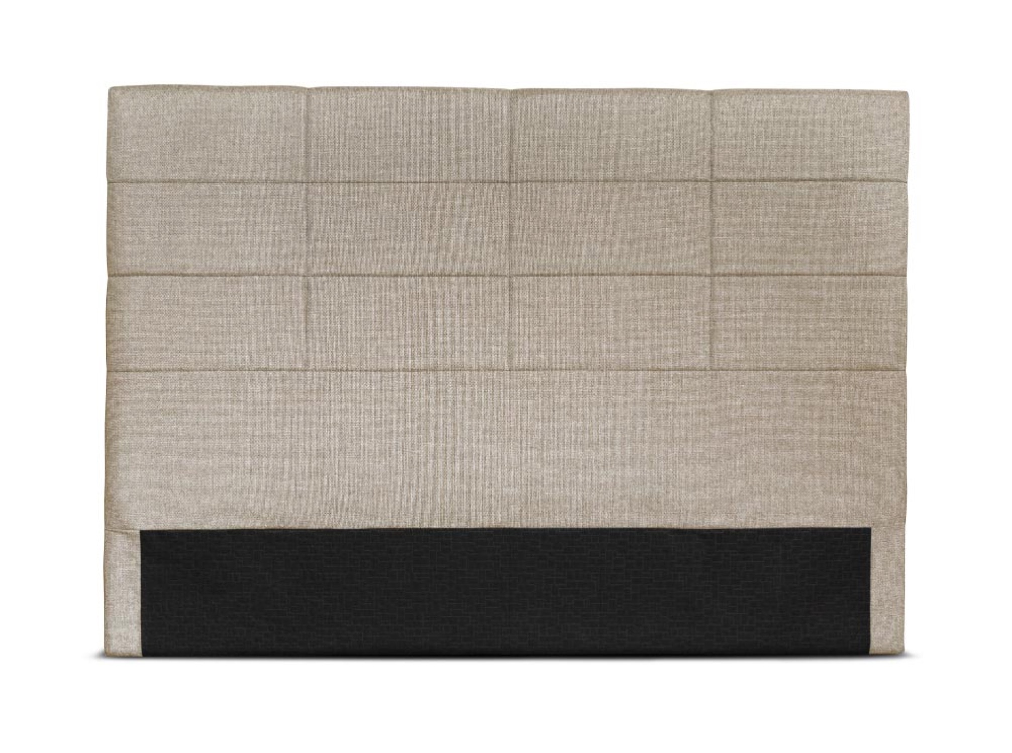 Tête de lit en tissu beige - 140cm Tête de lit en tissu beige - 140cm