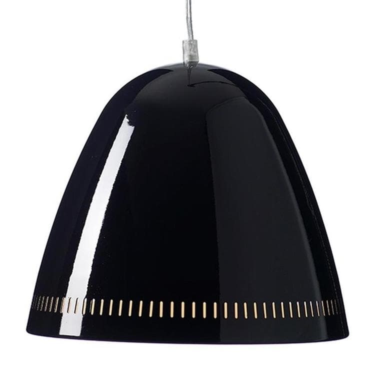 Grande lampe suspension noire