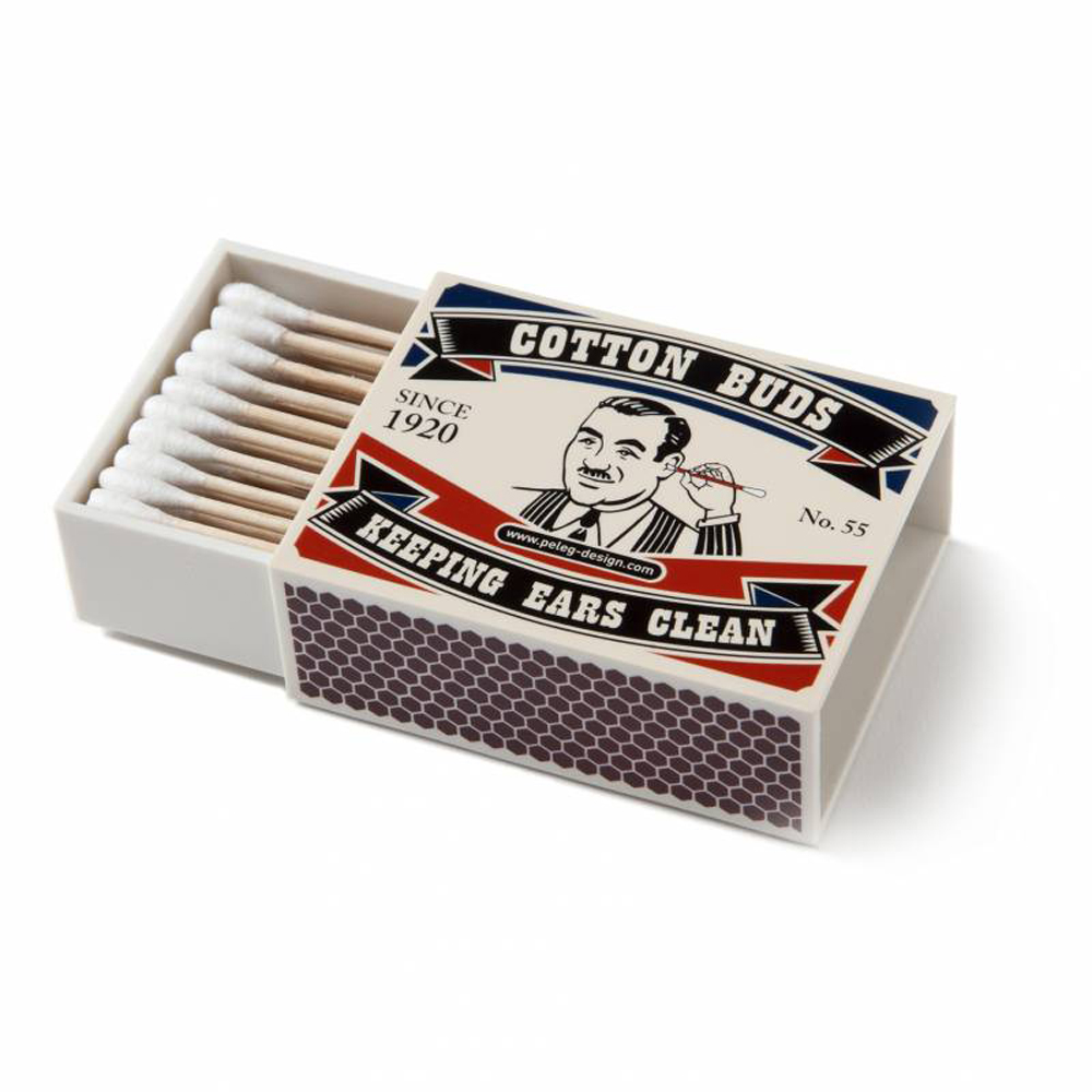 Boite coton-tiges vintage Boite coton-tiges vintage