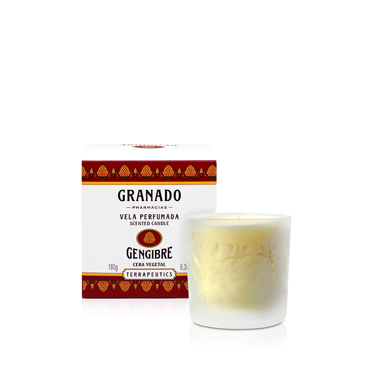 Bougie parfumée au gingembre Bougie parfumée au gingembre