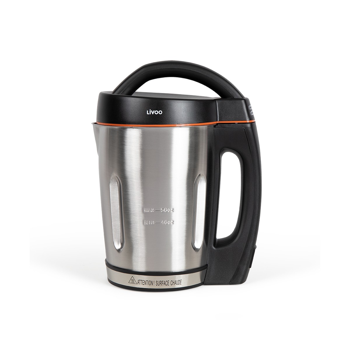 Appareil à soupe Rapid'soup en acier inoxydable gris Appareil à soupe Rapid'soup en acier inoxydable gris