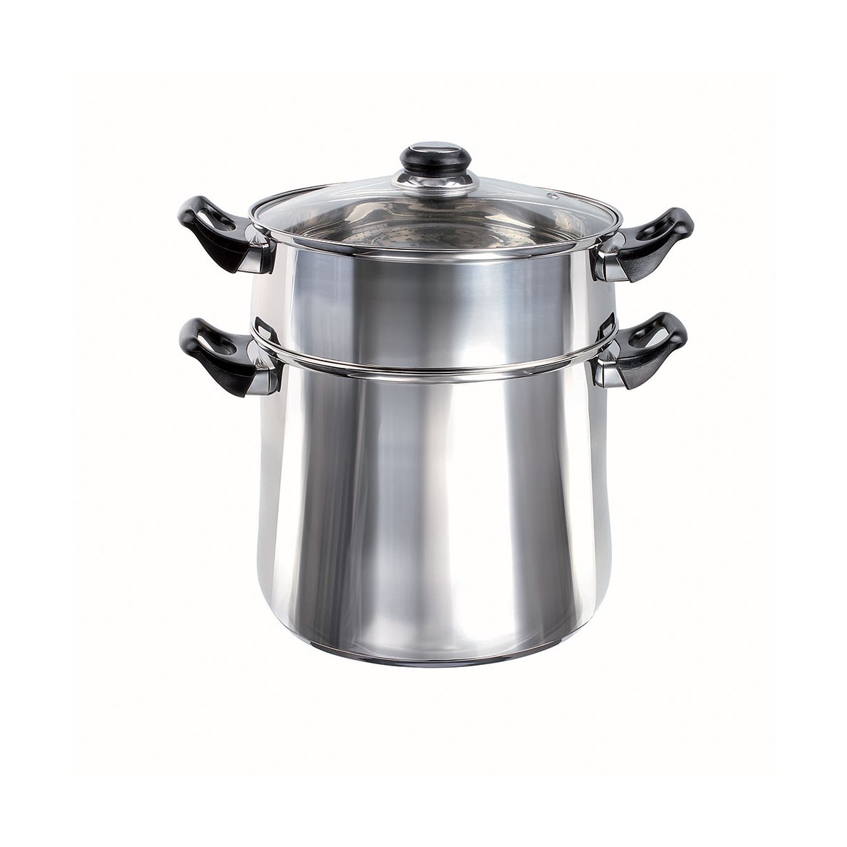 Livoo Couscoussier en Acier inoxydable Gris Livoo Couscoussier en Acier inoxydable Gris