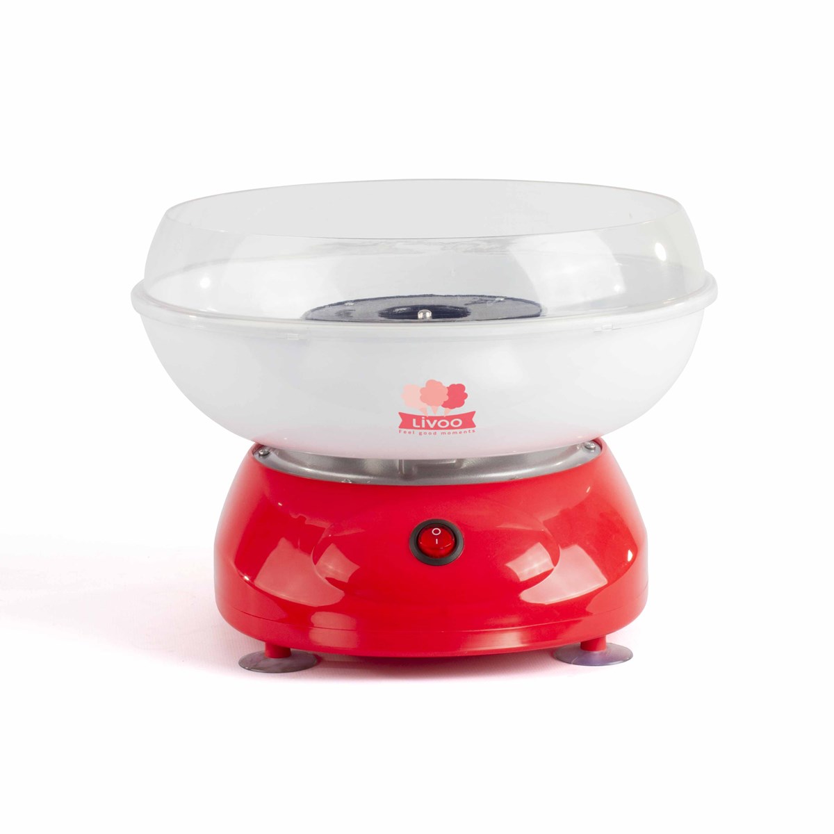 Machine à barbe à papa en plastique rouge (photo) Machine à barbe à papa en plastique rouge