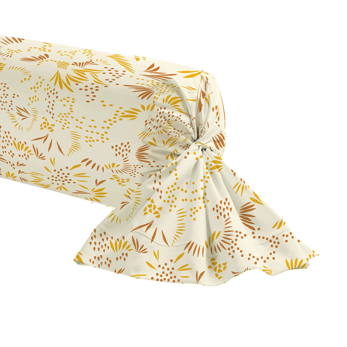 Taie de traversin en bambou multicolore 85x185 Taie de traversin en bambou multicolore 85x185