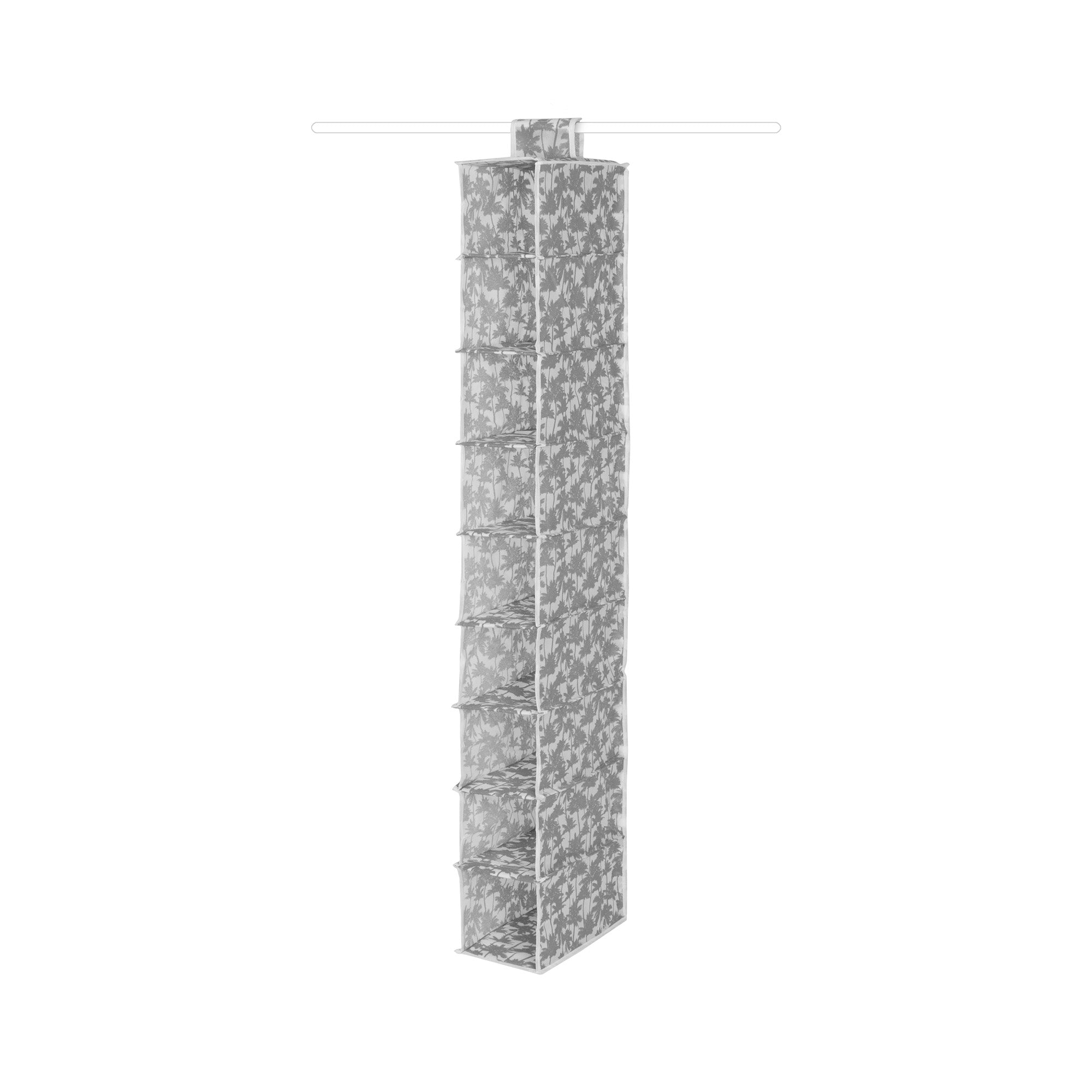 Étagère souple à suspendre grise H128cm Étagère souple à suspendre grise H128cm