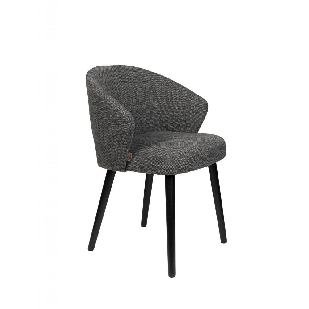fauteuil de table en tissu gris anthracite fauteuil de table en tissu gris anthracite