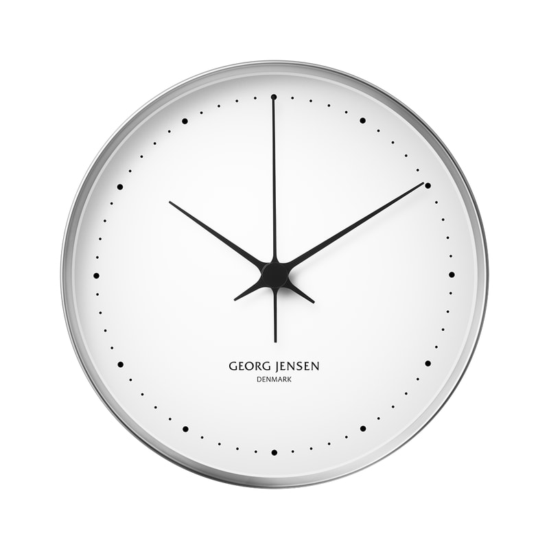 Horloge murale minimaliste en métal D30