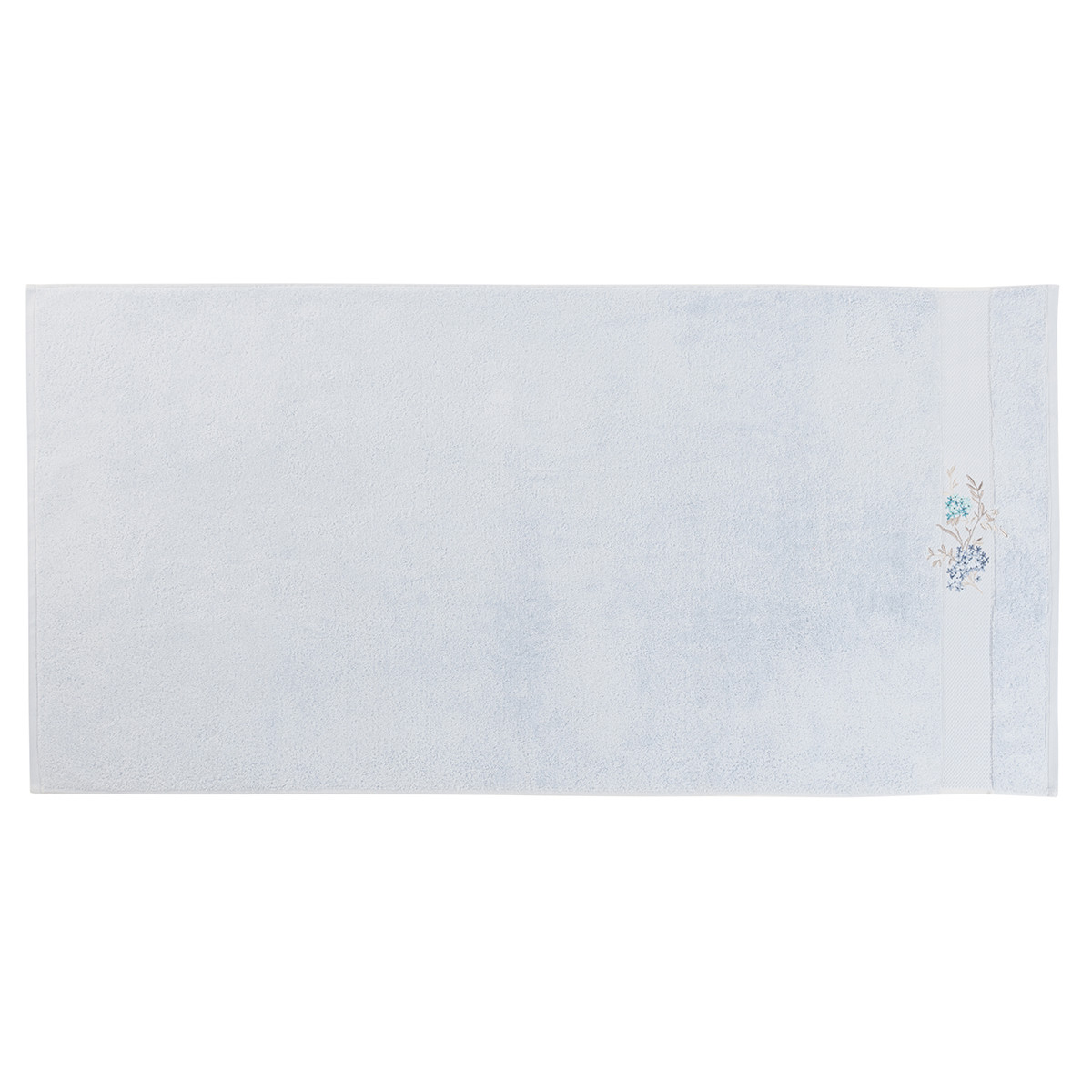 Drap de douche coton 70x140 cm bleu clair Drap de douche coton 70x140 cm bleu clair