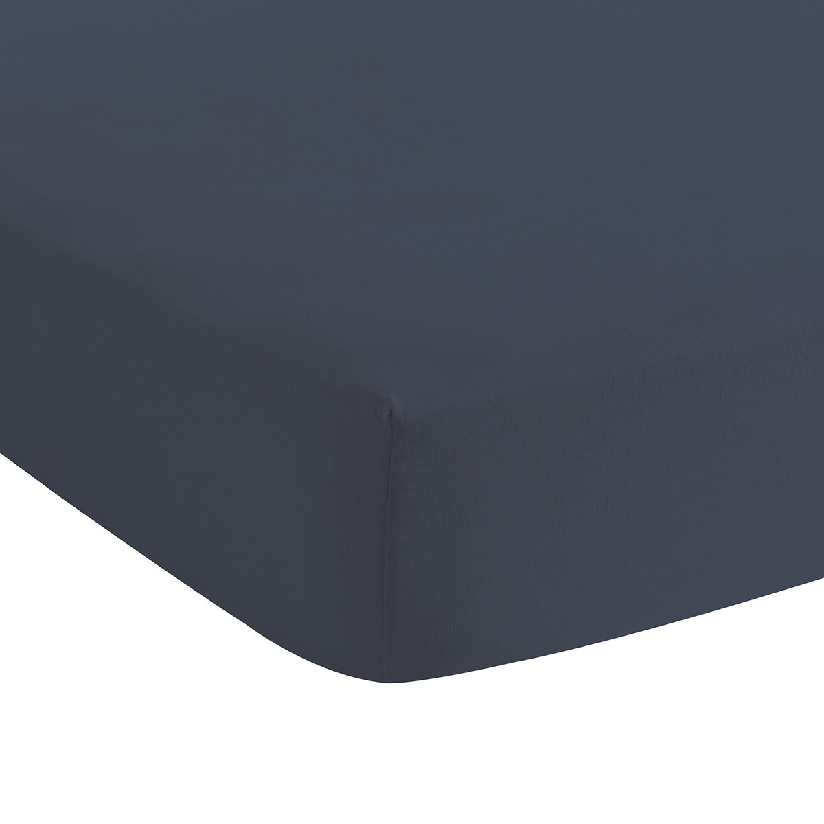 Drap housse lin 160x200 cm bleu marine Drap housse lin 160x200 cm bleu marine