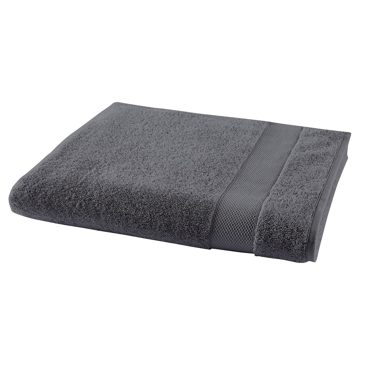 Drap de bain coton 90x150 cm poivre Drap de bain coton 90x150 cm poivre
