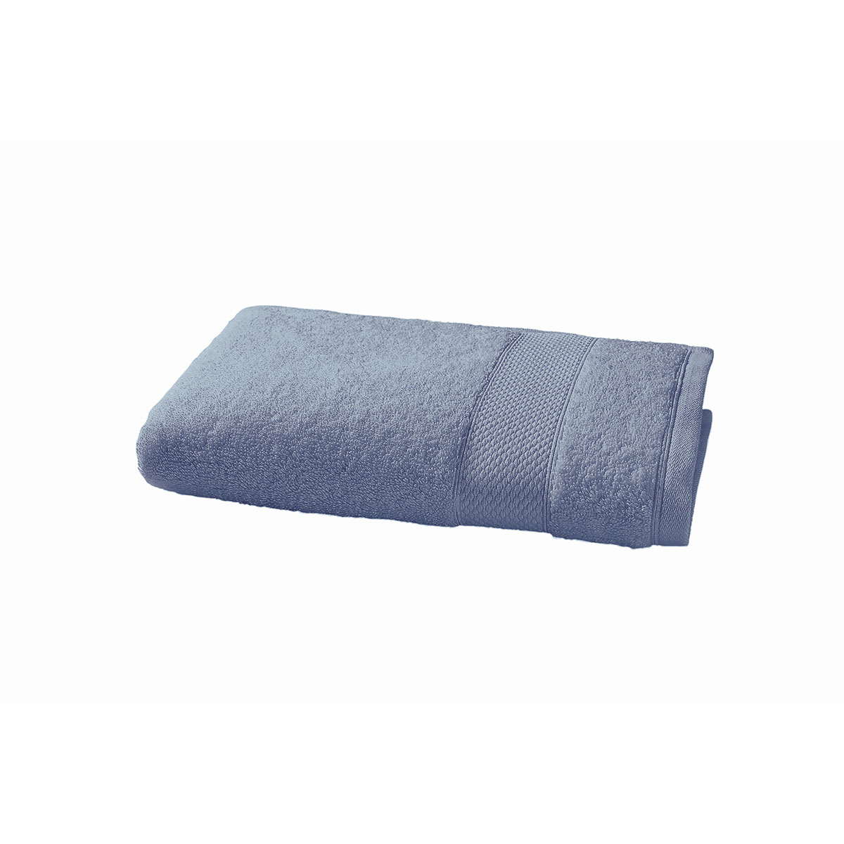 Serviette invite coton 40x60 cm gentiane Serviette invite coton 40x60 cm gentiane