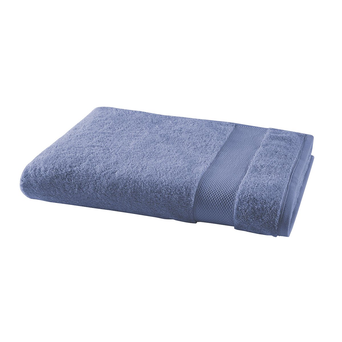 Drap de douche coton agapanthe 70x140 cm