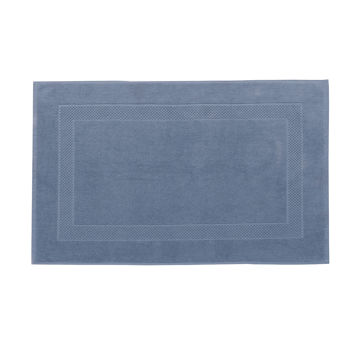 Tapis de bain coton 60x80 cm gentiane Tapis de bain coton 60x80 cm gentiane