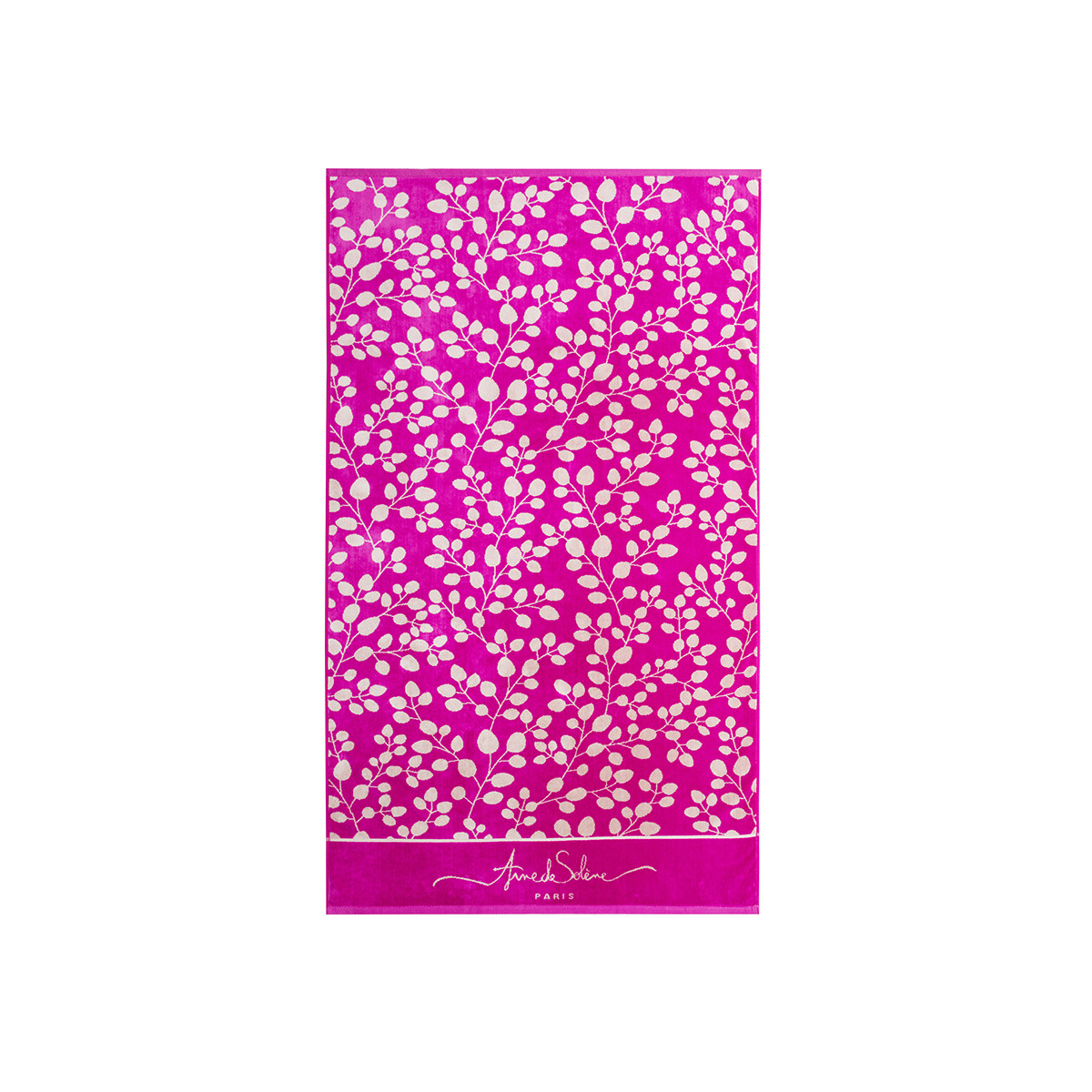 Drap de plage coton 100x170 cm rose foncé Drap de plage coton 100x170 cm rose foncé