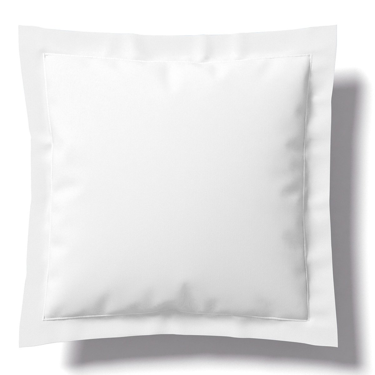 Taie d'oreiller coton 50x75 cm blanc