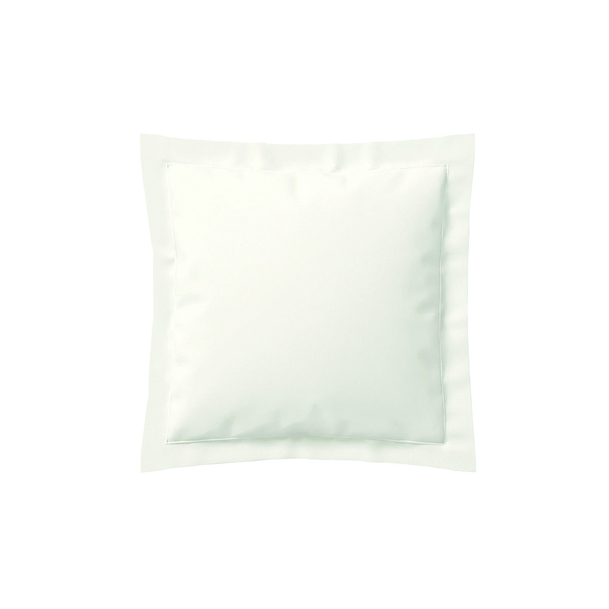 Taie d'oreiller coton 65x65 cm blanc doux