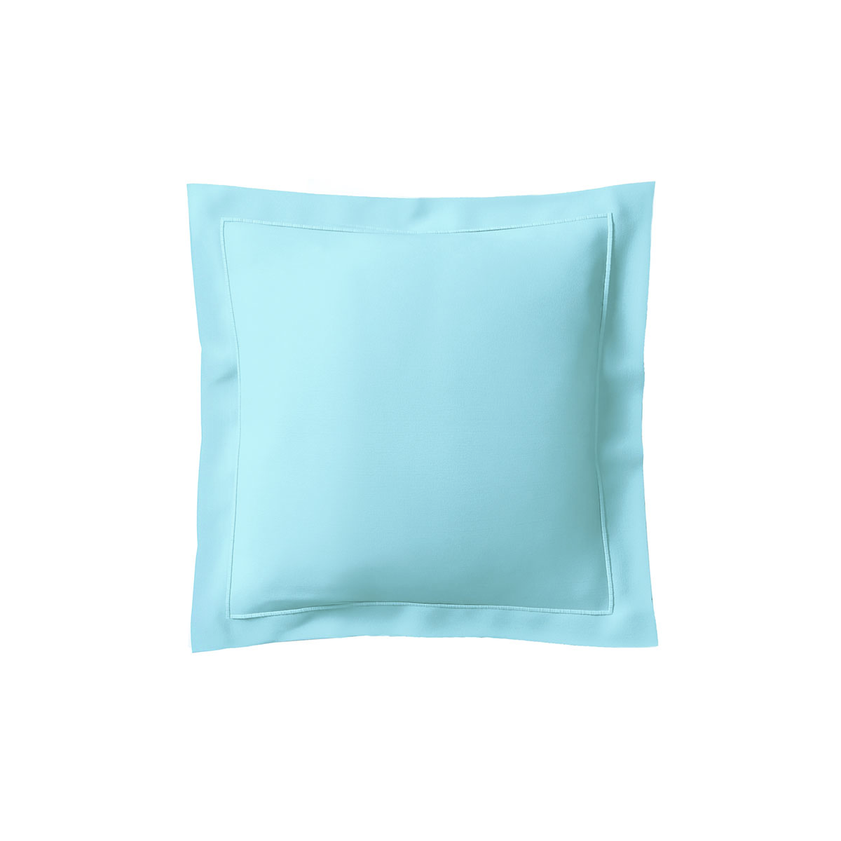Taie d'oreiller coton 50x75 cm azur Taie d'oreiller coton 50x75 cm azur