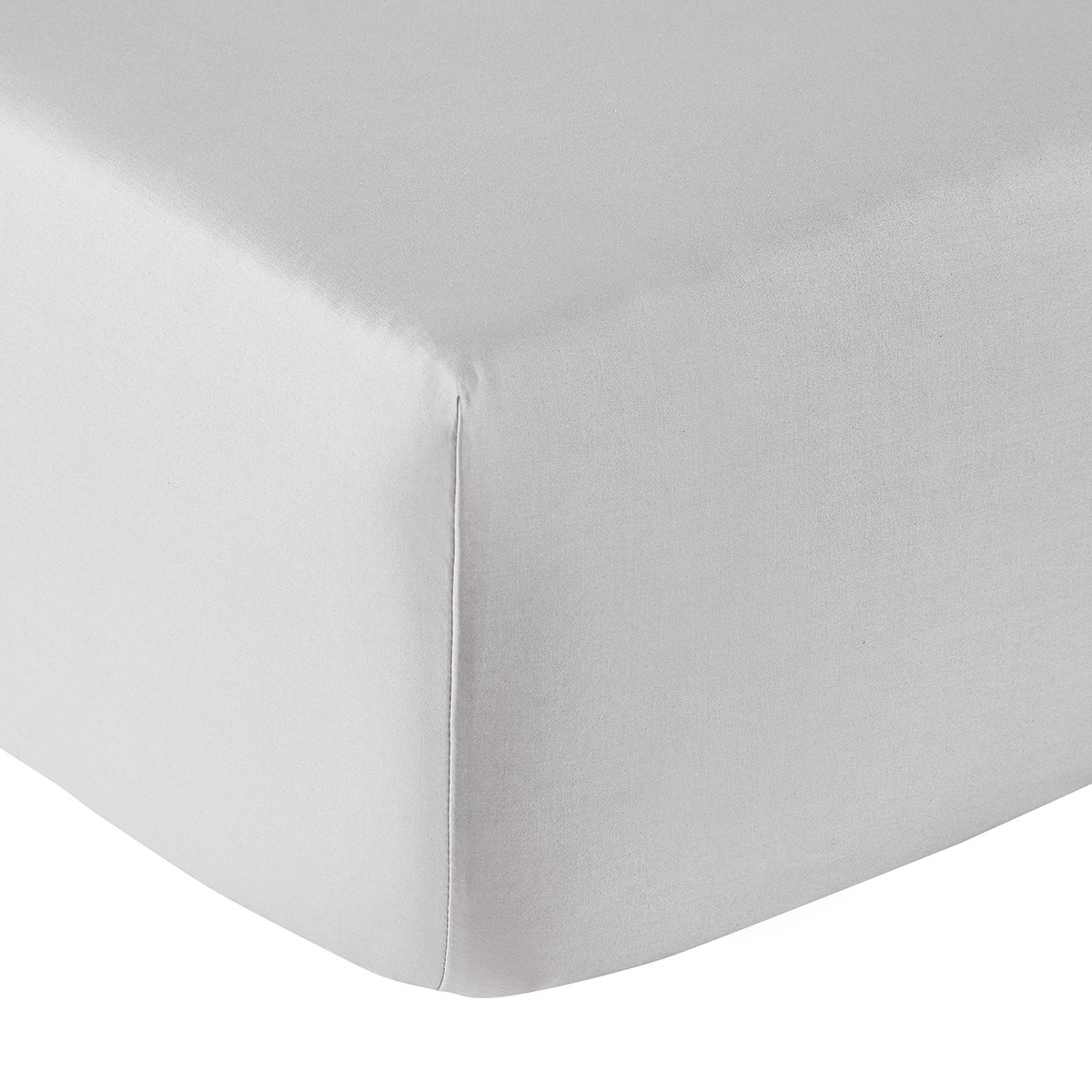 Drap housse coton 120x200 cm opaline Drap housse coton 120x200 cm opaline