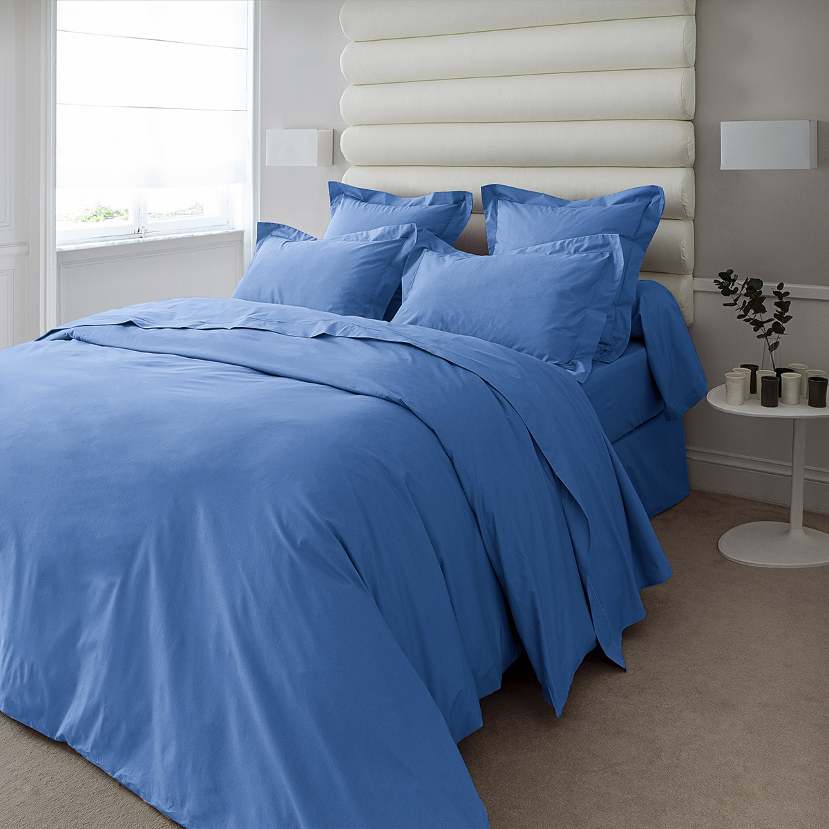 Housse de couette coton 260x240 cm nattier (photo) Housse de couette coton 260x240 cm nattier
