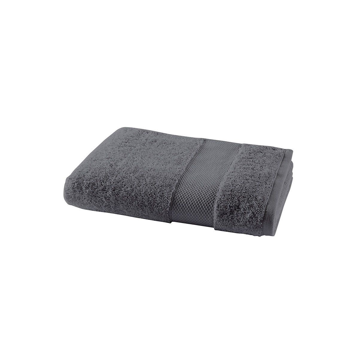 Serviette coton poivre 50x100 cm
