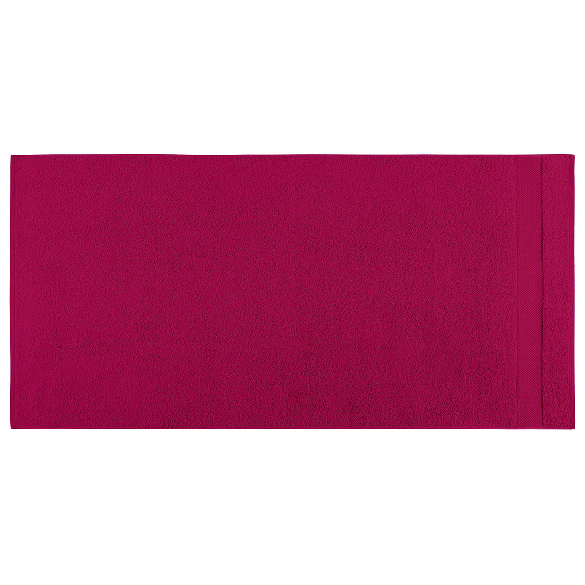 Drap de douche coton 70x140 cm fuchsia Drap de douche coton 70x140 cm fuchsia