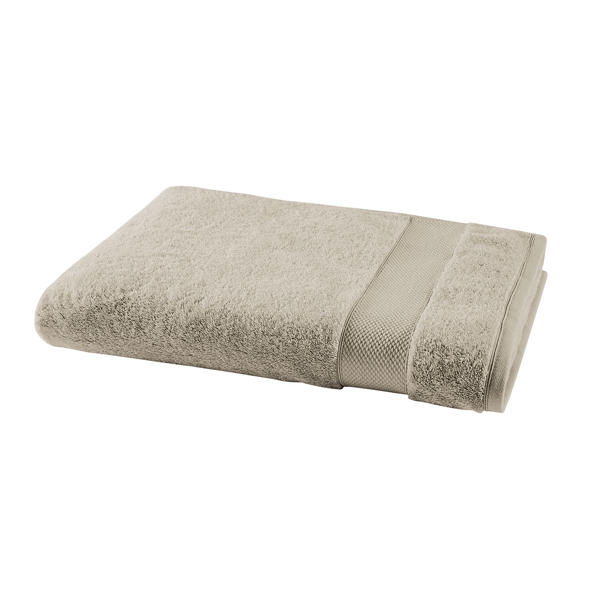 Drap de douche coton roseau 70x140 cm