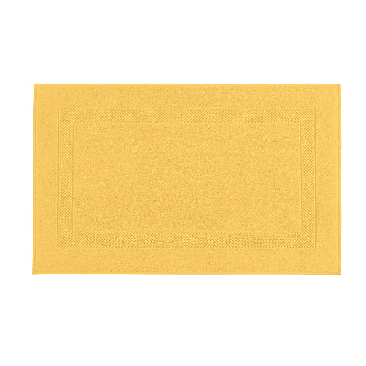 Tapis de bain coton 60x80 cm jonquille Tapis de bain coton 60x80 cm jonquille