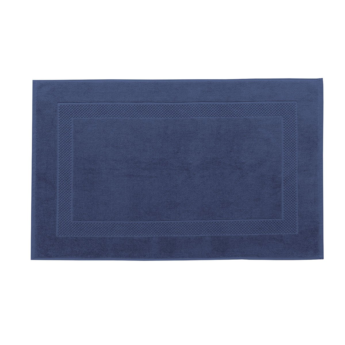 Tapis de bain coton 60x80 cm bleuet Tapis de bain coton 60x80 cm bleuet