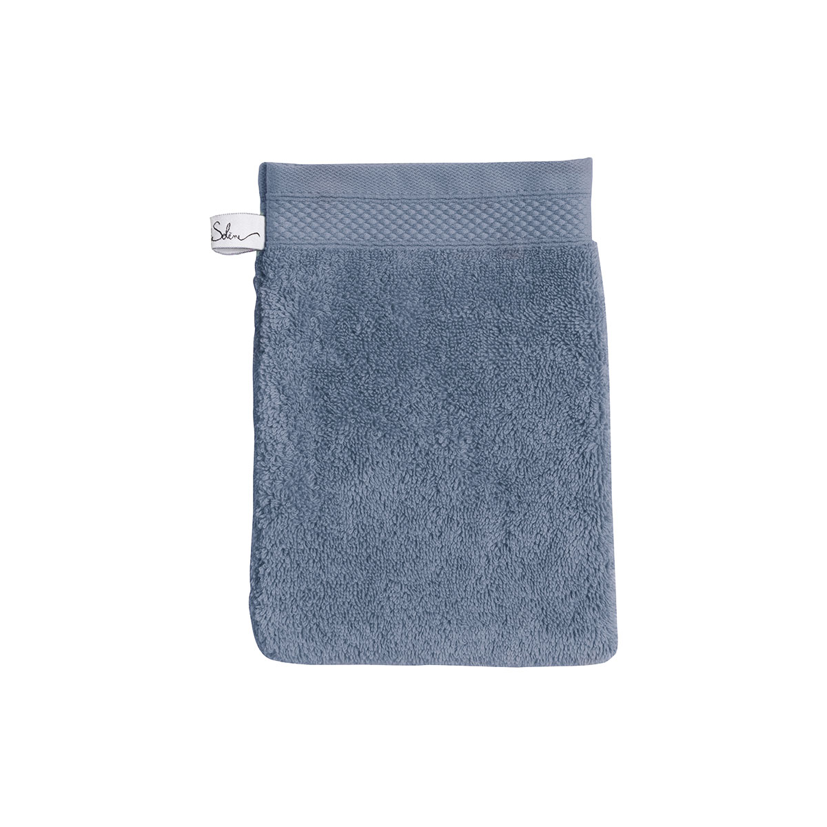 Gant de toilette coton 16x22 cm gentiane Gant de toilette coton 16x22 cm gentiane