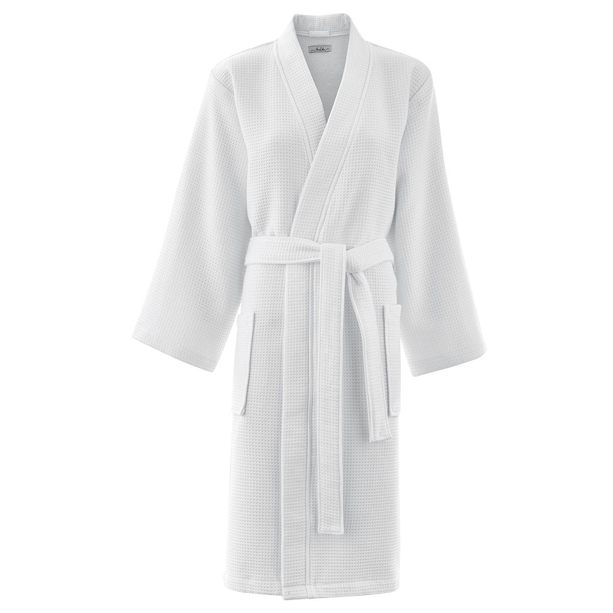 Peignoir coton l blanc Peignoir coton l blanc