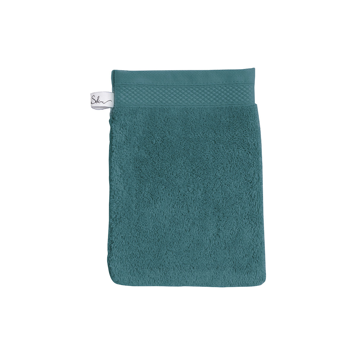 Gant de toilette coton 16x22 cm eucalyptus Gant de toilette coton 16x22 cm eucalyptus