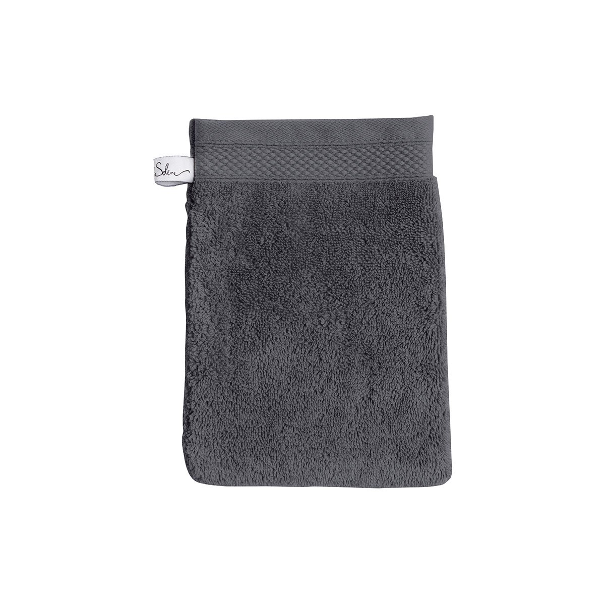 Gant de toilette coton 16x22 cm poivre Gant de toilette coton 16x22 cm poivre