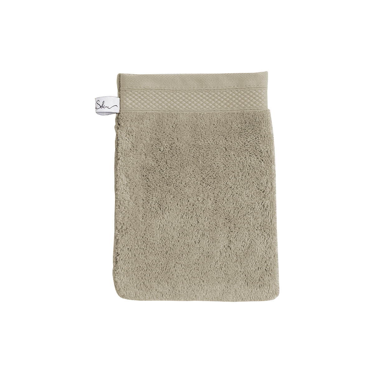 Gant de toilette coton 16x22 cm roseau Gant de toilette coton 16x22 cm roseau