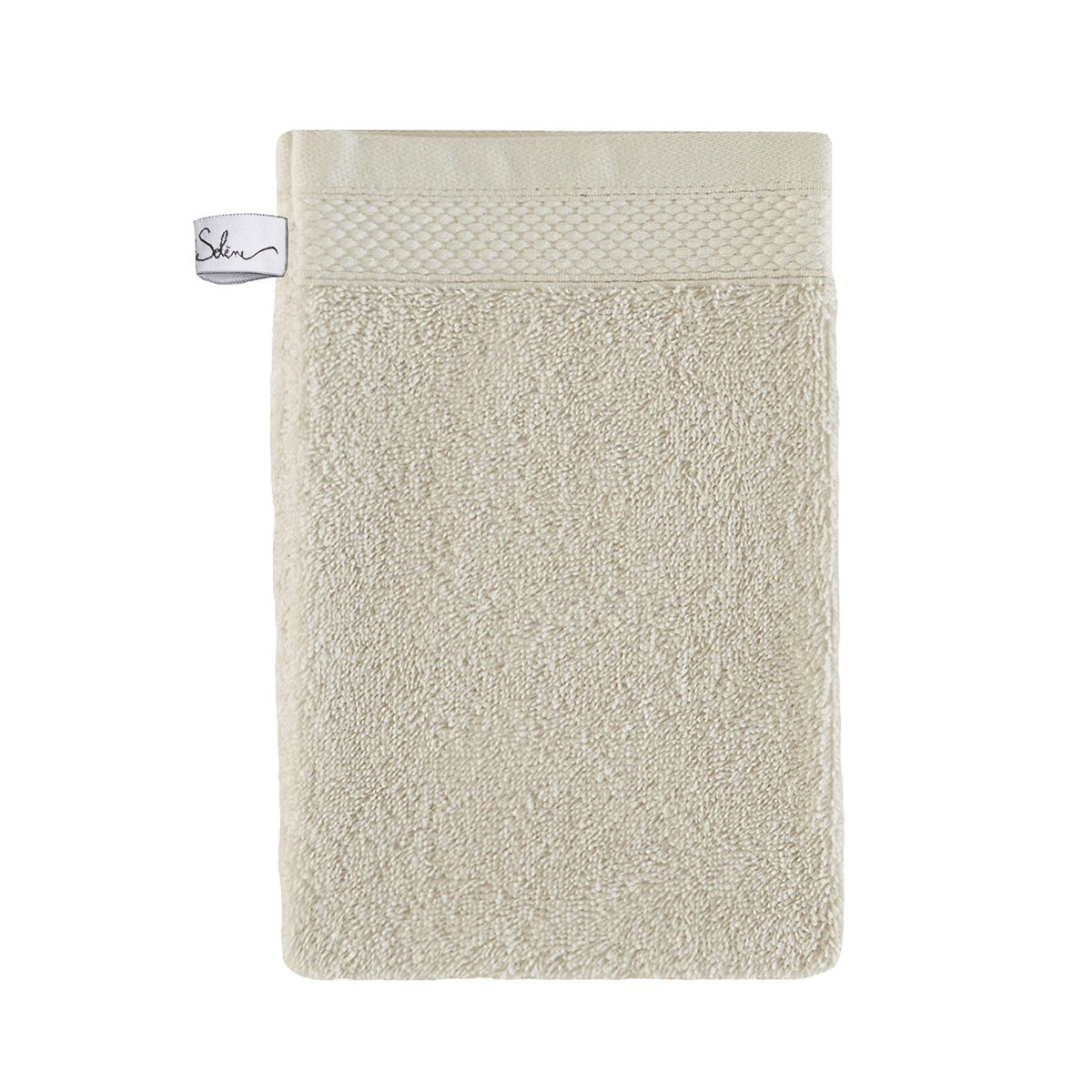 Gant de toilette coton 16x22 cm agave Gant de toilette coton 16x22 cm agave
