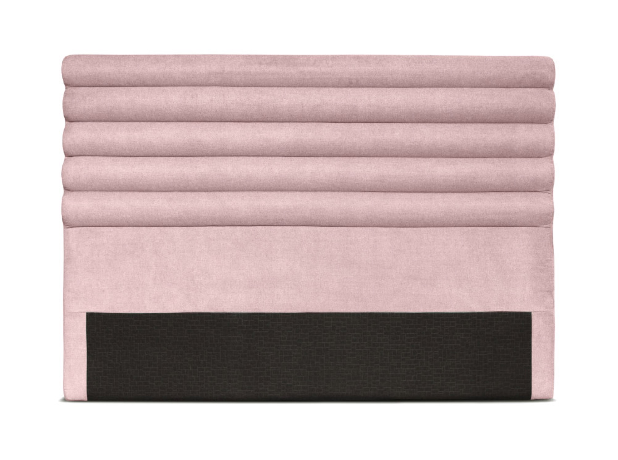 Tête de lit design en tissu rose - 140cm Tête de lit design en tissu rose - 140cm