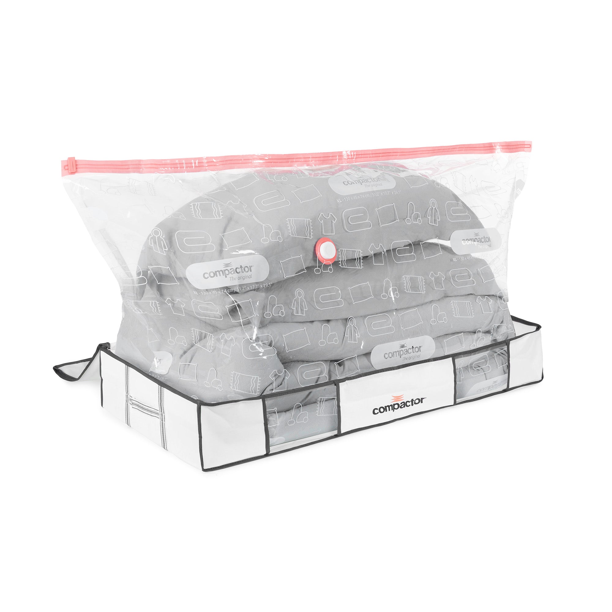 Housse de rangement sous vide 105x45cm Housse de rangement sous vide 105x45cm